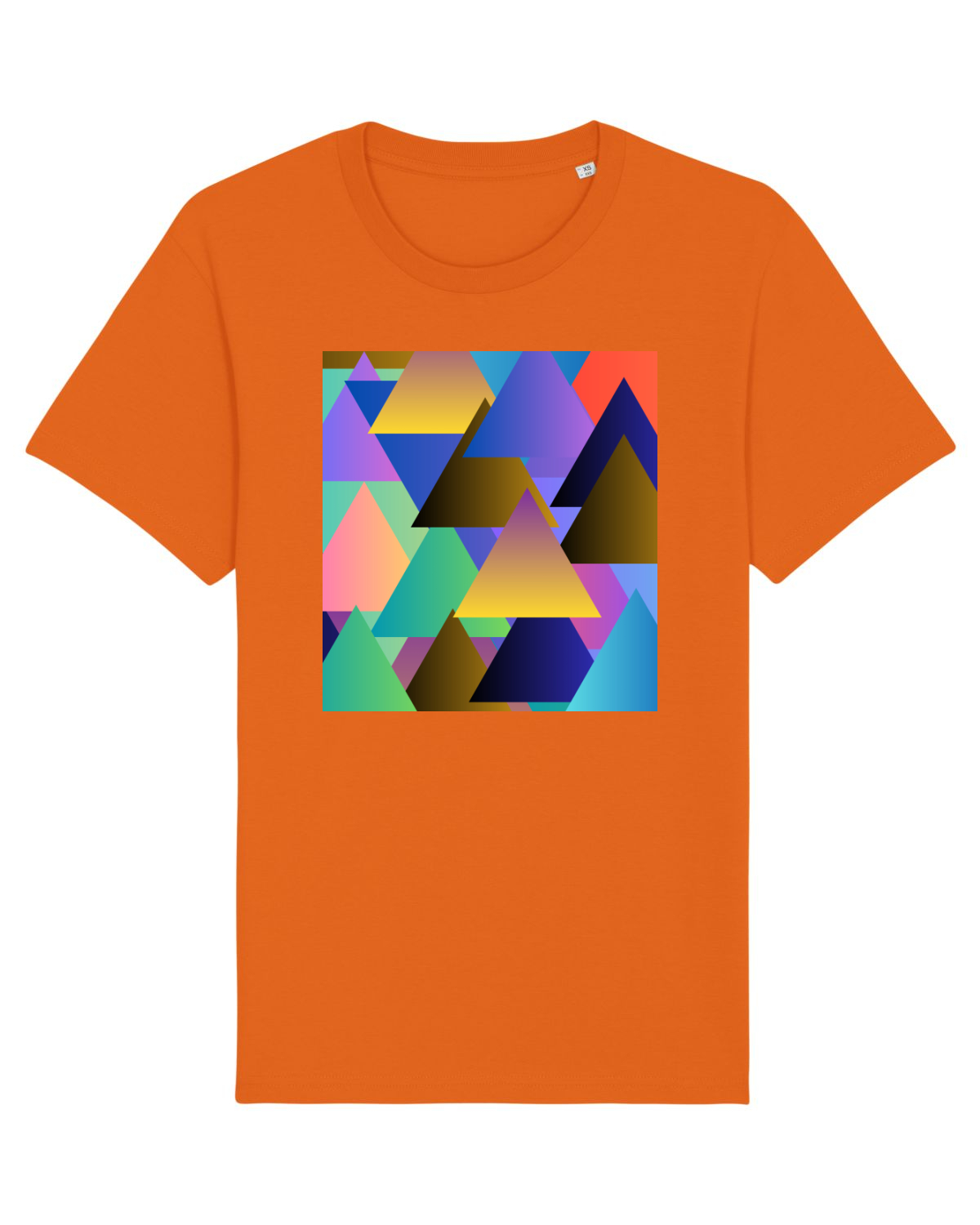 Tricou mânecă scurtă Unisex Rocker Bright Orange