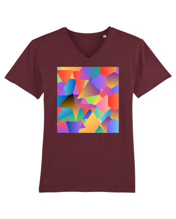 Abstract  Burgundy