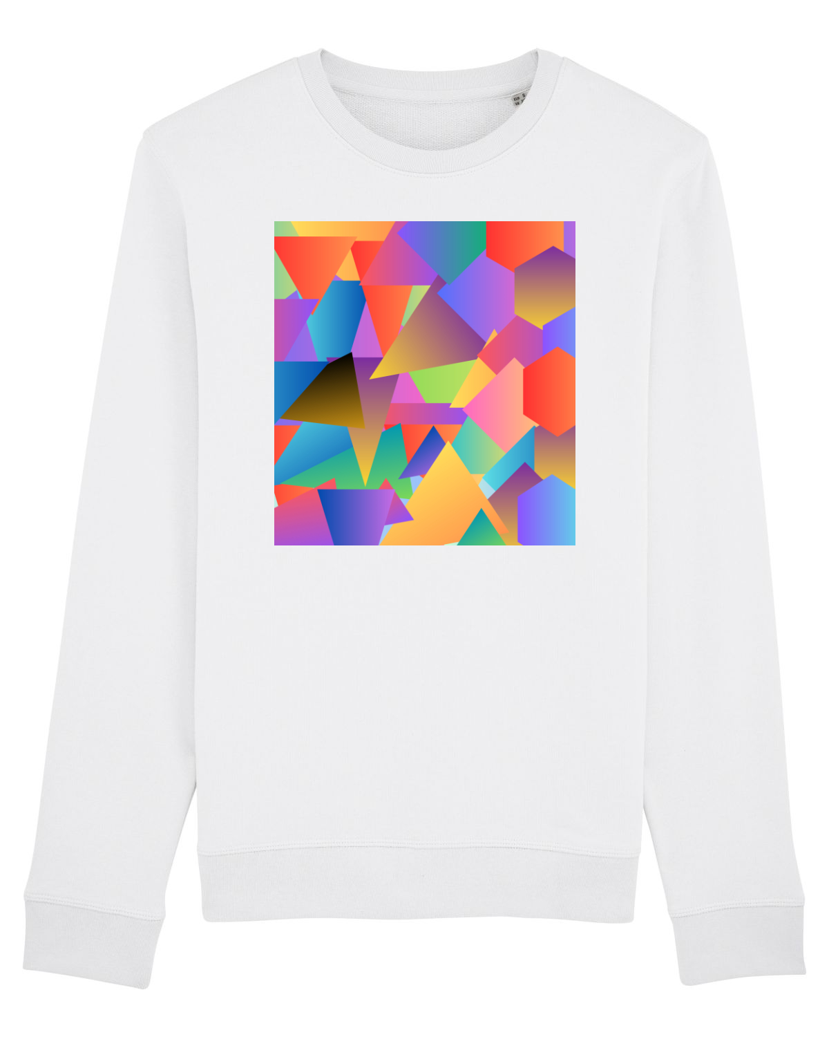 Bluză mânecă lungă Unisex Rise White