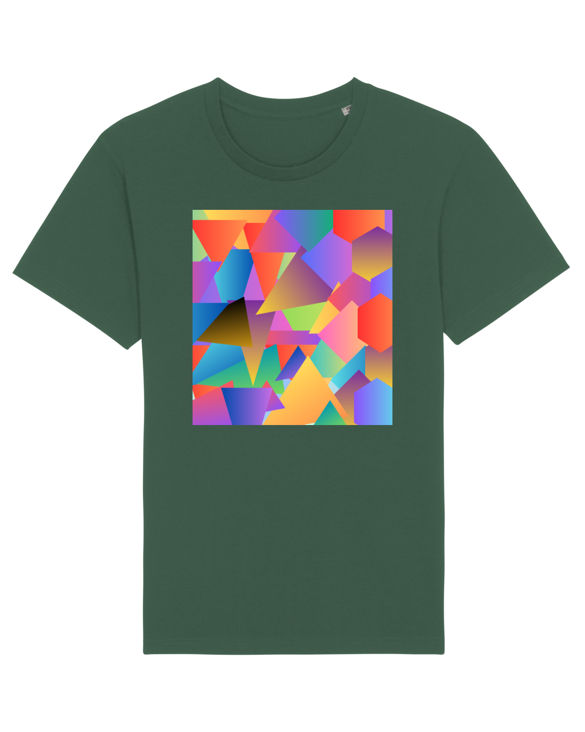 Tricou mânecă scurtă Unisex Rocker Bottle Green