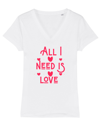 All i need is love White