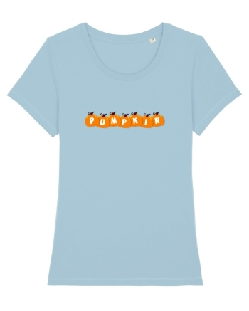 Pumpkin  Sky Blue