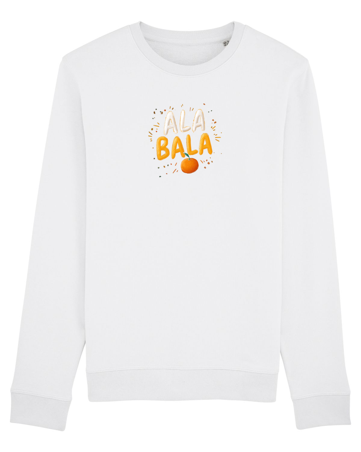 Bluză mânecă lungă Unisex Rise White