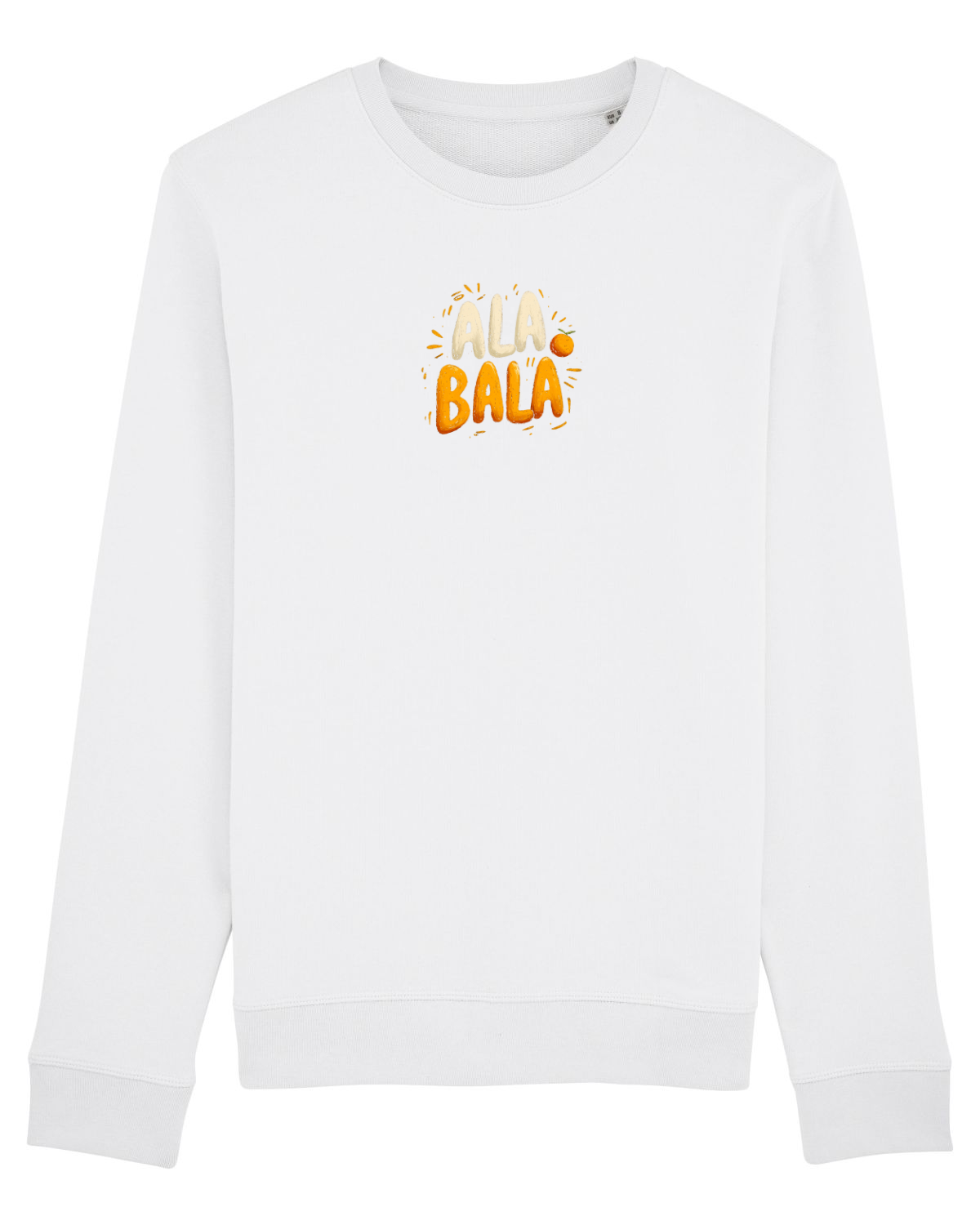 Bluză mânecă lungă Unisex Rise White