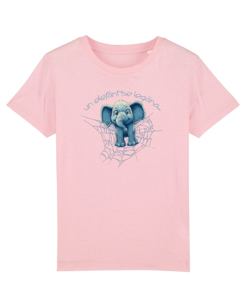 UN ELEFANT SE LEGANA PE O PANZA DE PAIANJEN - jocurile copilariei Cotton Pink