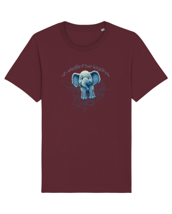 UN ELEFANT SE LEGANA PE O PANZA DE PAIANJEN - jocurile copilariei Burgundy