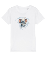 UN ELEFANT SE LEGANA PE O PANZA DE PAIANJEN 2 - jocurile copilariei Tricou mânecă scurtă  Copii Mini Creator