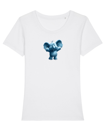 ELEFANT DRAGALAS SIMPATIC White