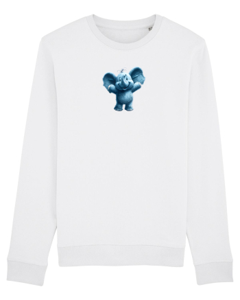 ELEFANT DRAGALAS SIMPATIC White
