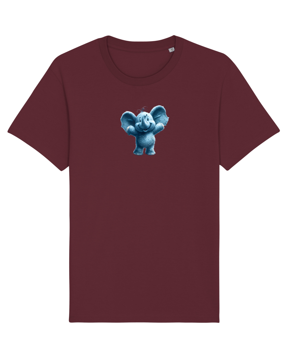 Tricou mânecă scurtă Unisex Rocker Burgundy