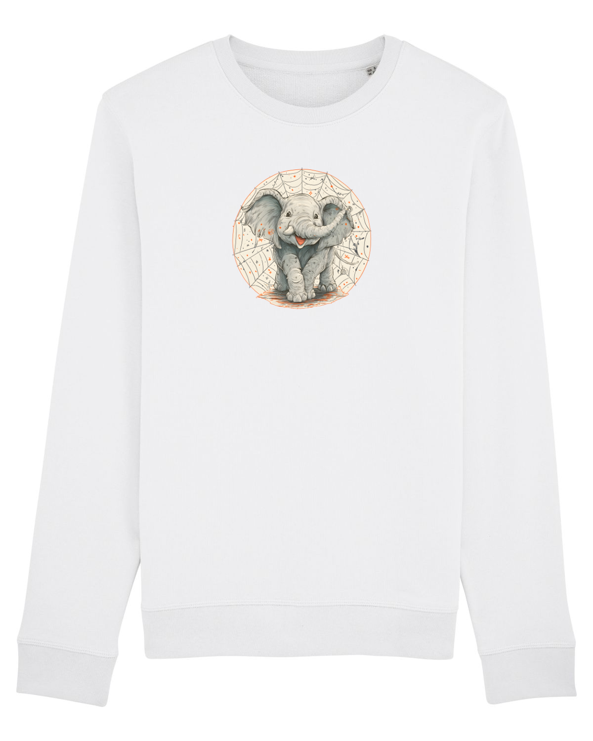 Bluză mânecă lungă Unisex Rise White