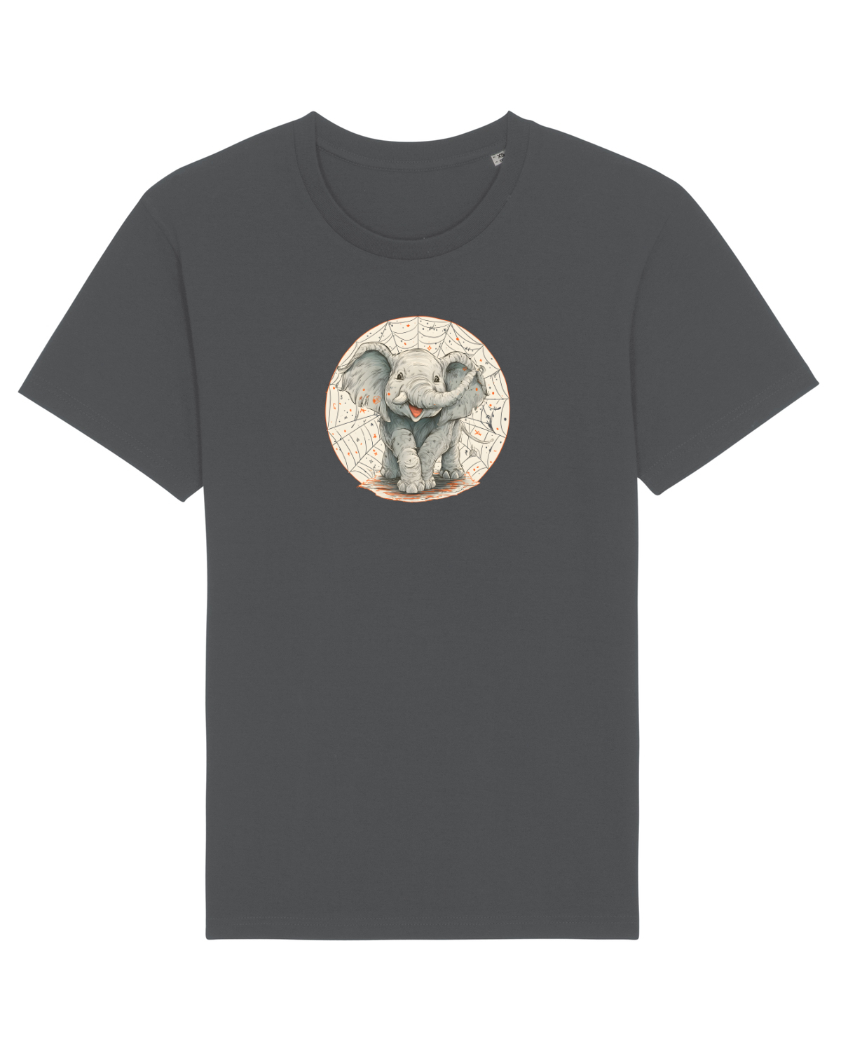 Tricou mânecă scurtă Unisex Rocker Anthracite