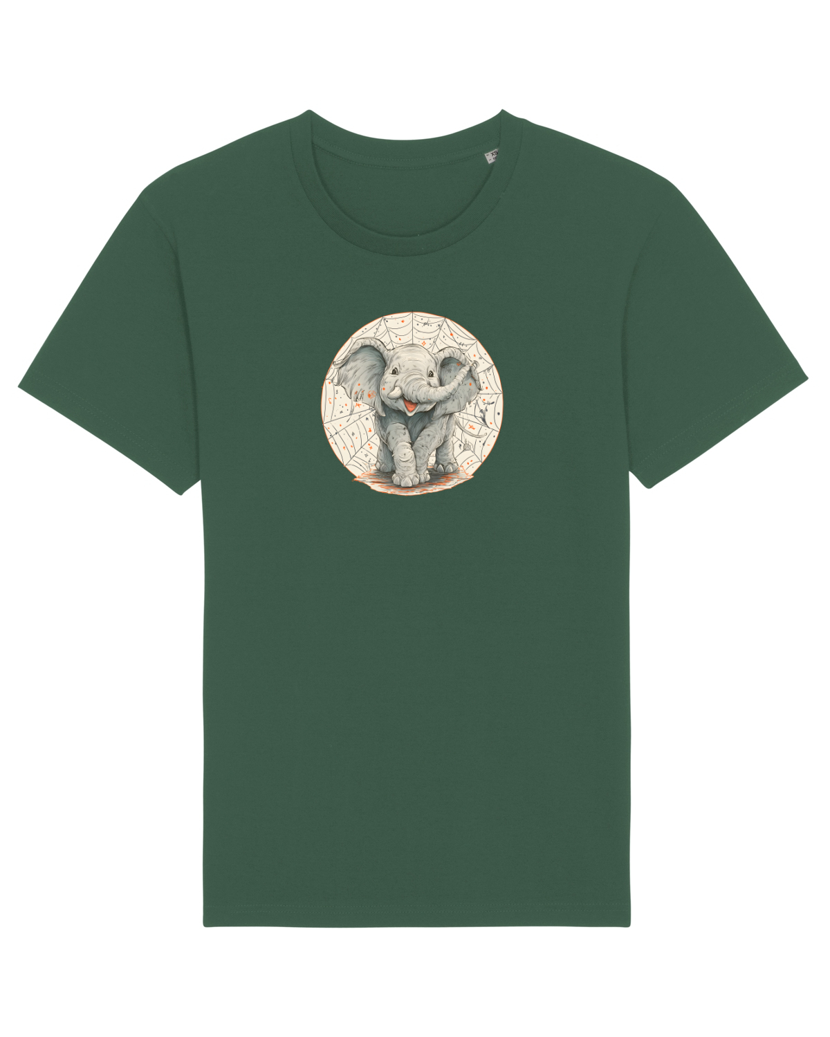 Tricou mânecă scurtă Unisex Rocker Bottle Green