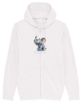 ELEFANT DRAGALAS SIMPATIC  When you face what you fear most White