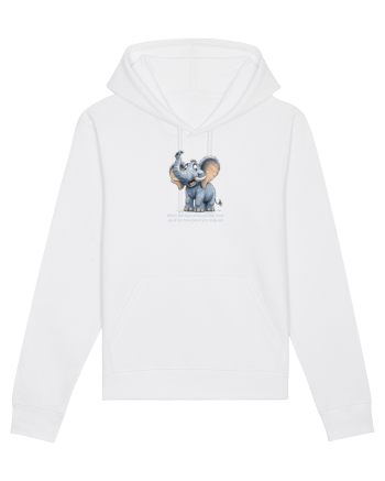 ELEFANT DRAGALAS SIMPATIC  When you face what you fear most White