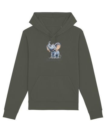 ELEFANT DRAGALAS SIMPATIC  When you face what you fear most Khaki