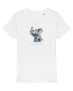 ELEFANT DRAGALAS SIMPATIC  When you face what you fear most Tricou mânecă scurtă  Copii Mini Creator