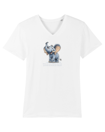 ELEFANT DRAGALAS SIMPATIC  When you face what you fear most White