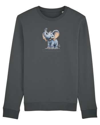 ELEFANT DRAGALAS SIMPATIC  When you face what you fear most Anthracite