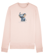 ELEFANT DRAGALAS SIMPATIC  When you face what you fear most Bluză mânecă lungă Unisex Rise