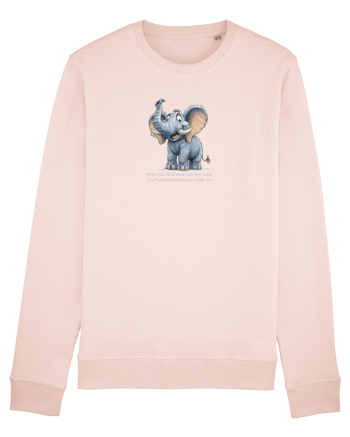 ELEFANT DRAGALAS SIMPATIC  When you face what you fear most Candy Pink