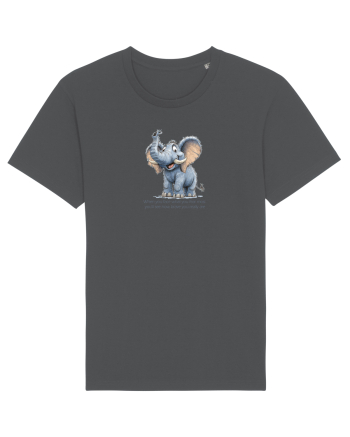 ELEFANT DRAGALAS SIMPATIC  When you face what you fear most Anthracite