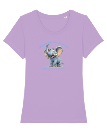 CAND ITI INFRUNTI FRICA CEA MAI MARE - AFLI CAT DE CURAJOS ESTI elefant Lavender Dawn