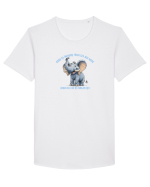 CAND ITI INFRUNTI FRICA CEA MAI MARE - AFLI CAT DE CURAJOS ESTI elefant Tricou mânecă scurtă guler larg Bărbat Skater