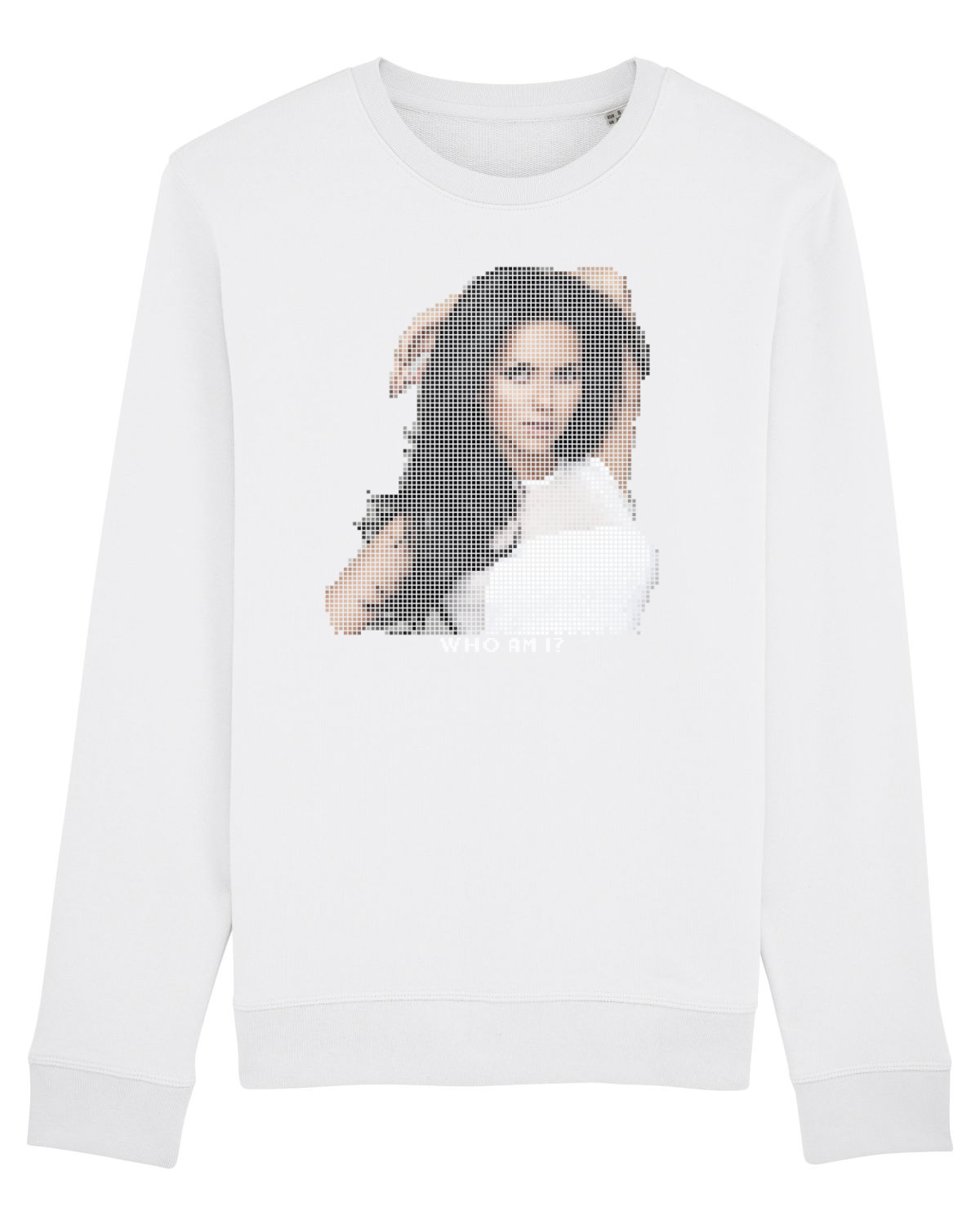 Bluză mânecă lungă Unisex Rise White