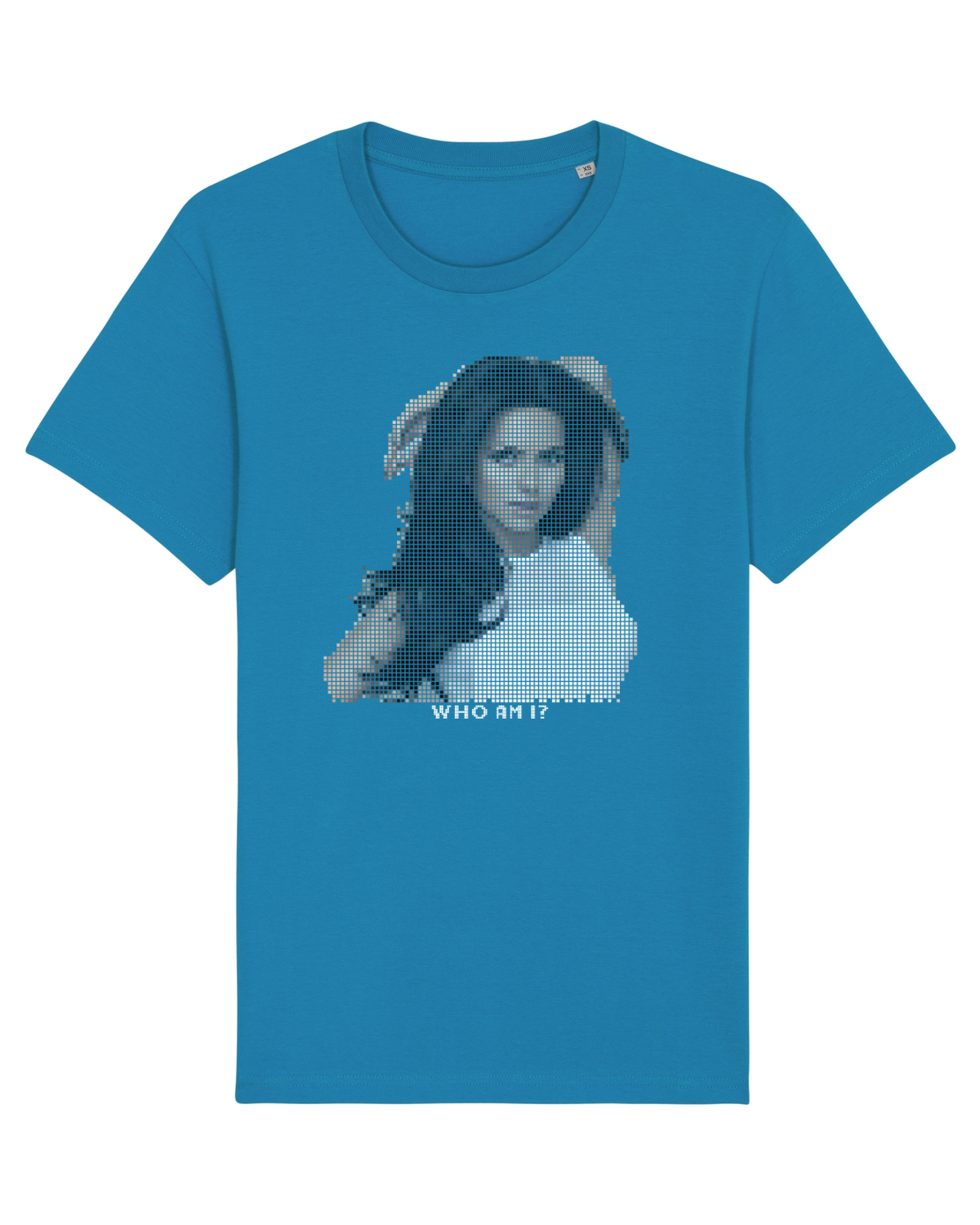 Tricou mânecă scurtă Unisex Rocker Azur