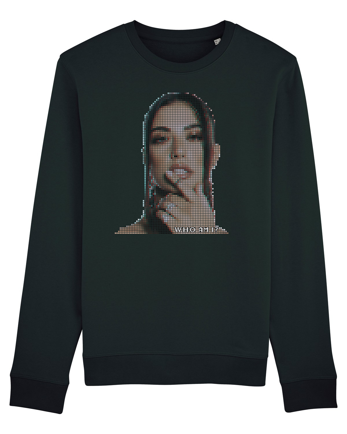 Bluză mânecă lungă Unisex Rise Black