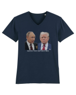 Guess the 2 Superstars Tricou mânecă scurtă guler V Bărbat Presenter
