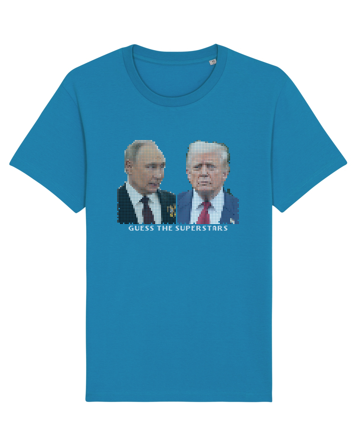 Tricou mânecă scurtă Unisex Rocker Azur