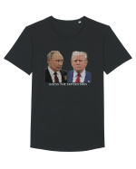 Guess the 2 Superstars Tricou mânecă scurtă guler larg Bărbat Skater