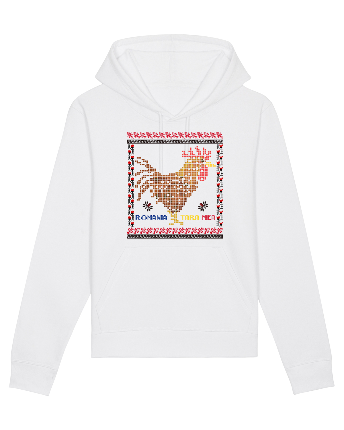 Hanorac Unisex Drummer White