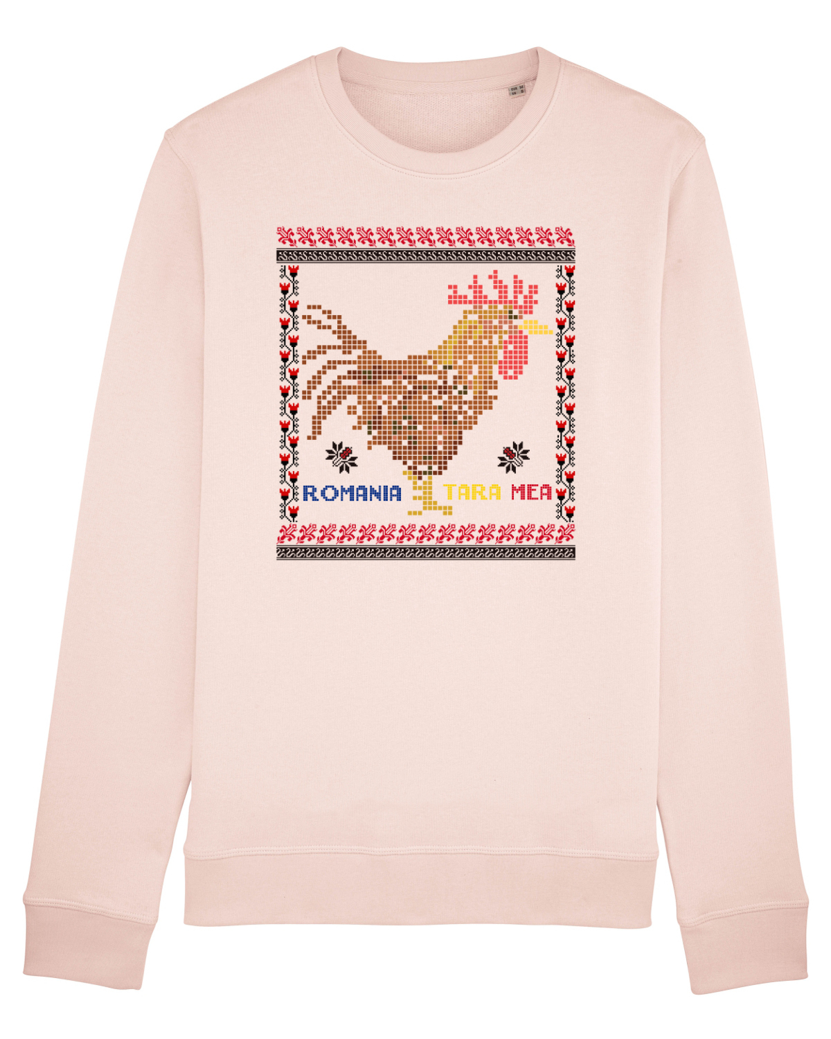 Bluză mânecă lungă Unisex Rise Candy Pink