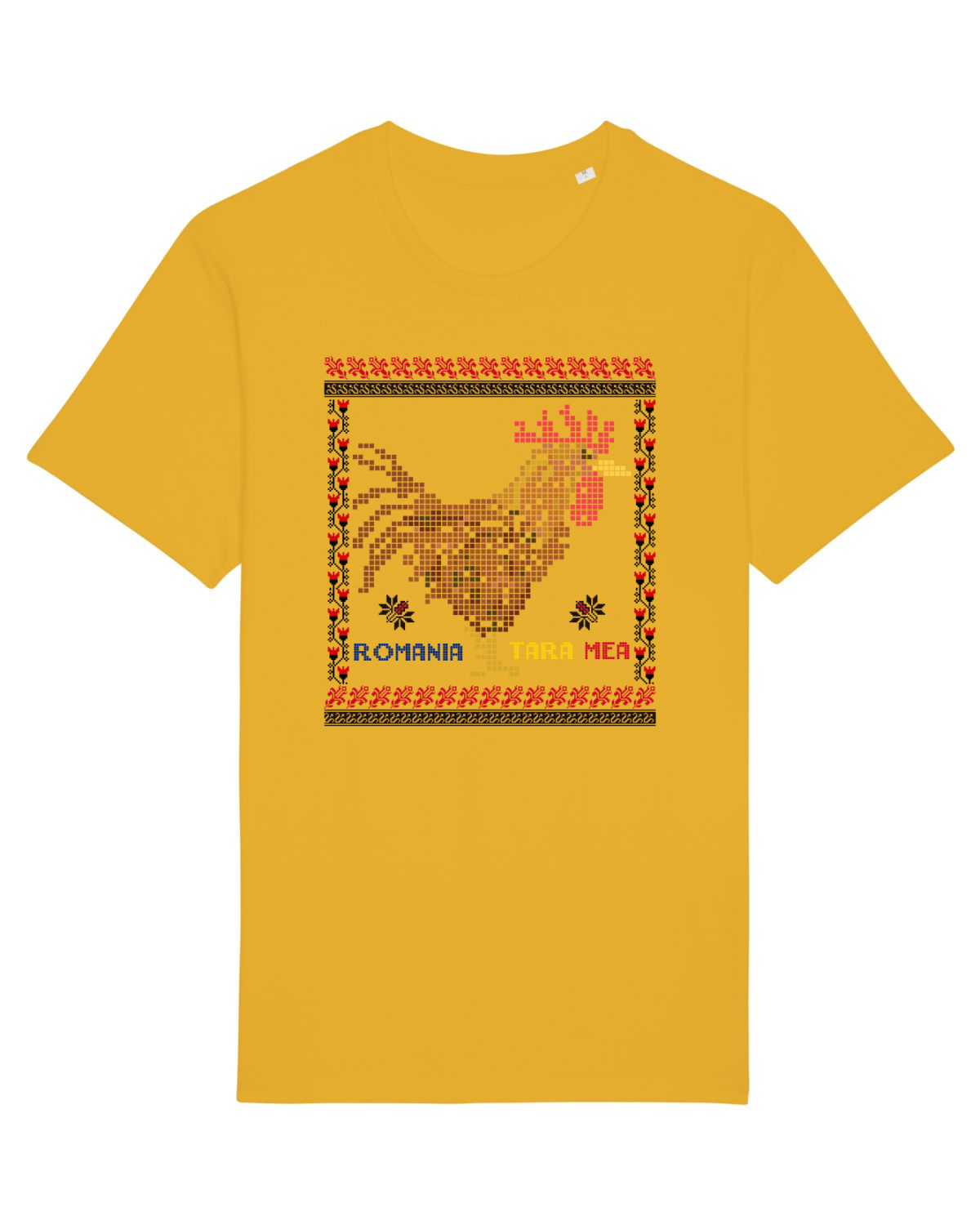 Tricou mânecă scurtă Unisex Rocker Spectra Yellow