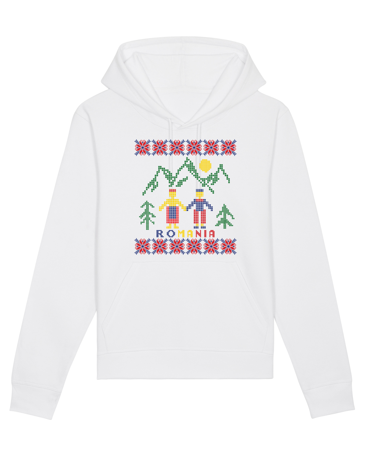 Hanorac Unisex Drummer White