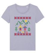 Romania Tricou mânecă scurtă guler larg fitted Damă Expresser