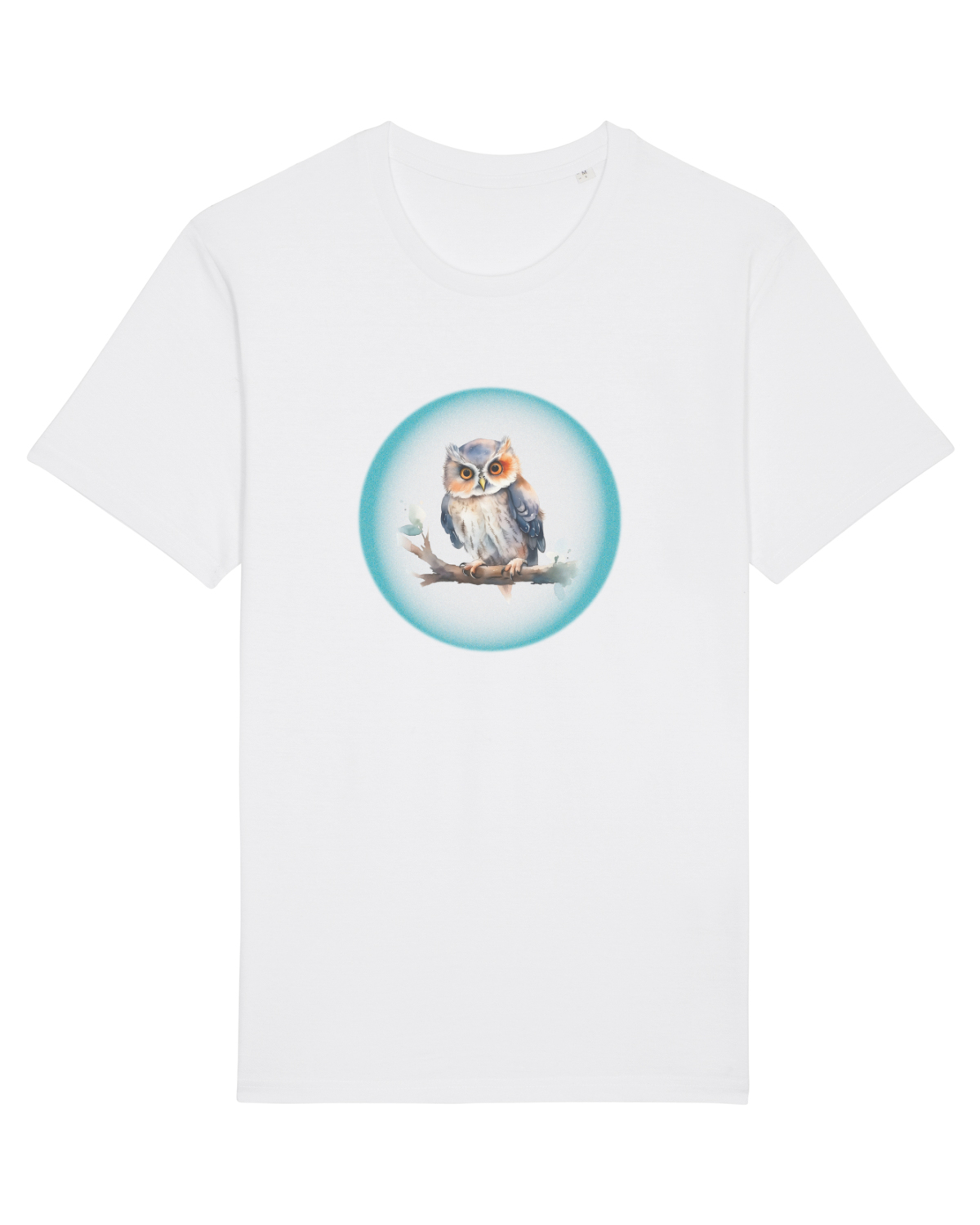 Tricou mânecă scurtă Unisex Rocker White