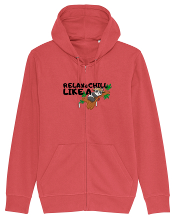 Relax&,chill like a panda Carmine Red