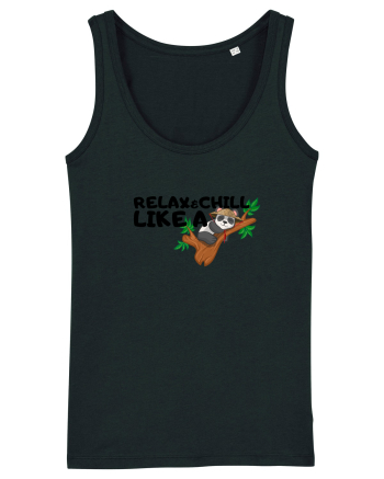 Relax&,chill like a panda Black