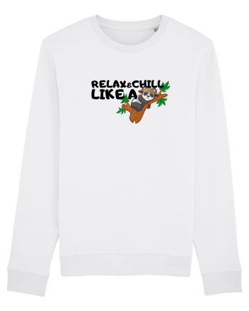 Relax&,chill like a panda White