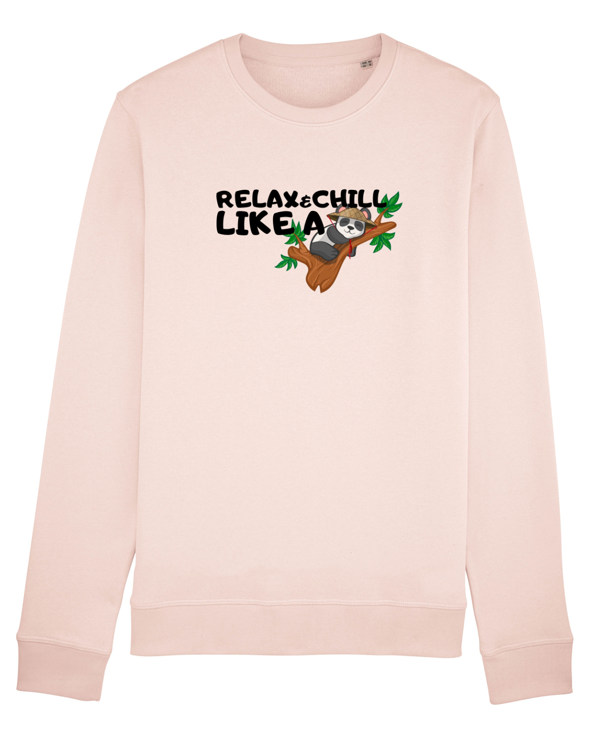 Bluză mânecă lungă Unisex Rise Candy Pink
