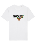 Relax&,chill like a panda Tricou mânecă scurtă Unisex Rocker