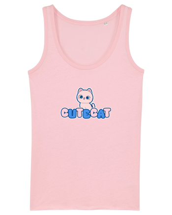 Cute cat Cotton Pink