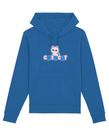 Cute cat Royal Blue