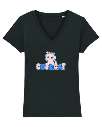 Cute cat Black