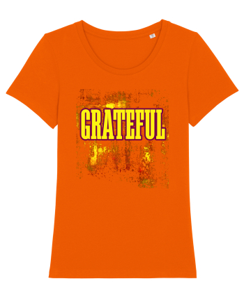 Grateful Bright Orange