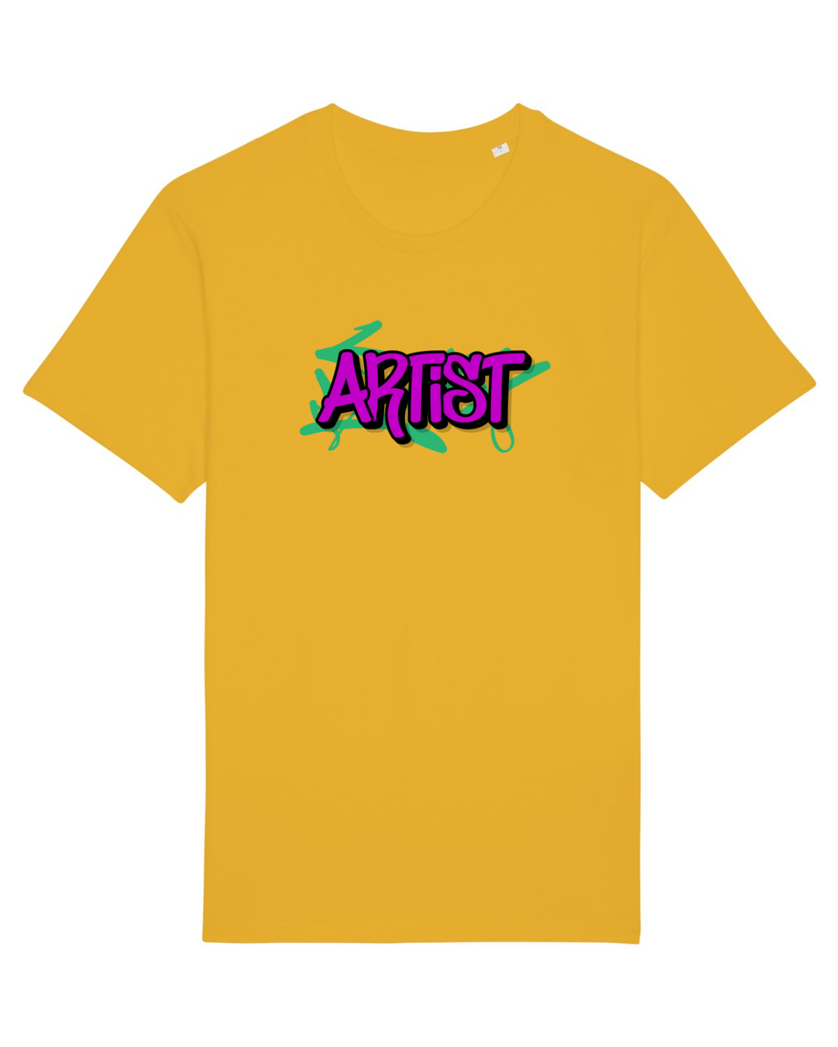 Tricou mânecă scurtă Unisex Rocker Spectra Yellow
